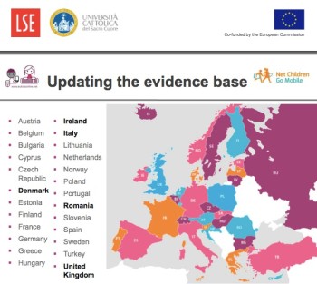 EU Kids Online map