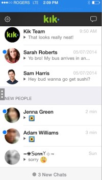 Kik Messenger screenshot