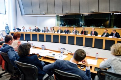 What a trialogue looks like: Economic Governance trialogue meeting at the Eureopean Parliament, Sept. 2011 (photo by Pietro Naj-Oleari; CC licensed)